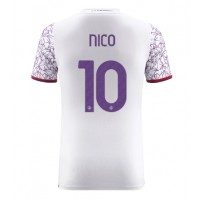 Fiorentina Nicolas Gonzalez #10 Gostujuci Dres 2023-24 Kratak Rukav